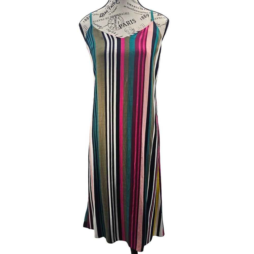 EXPRESS Women's Striped Cami Maxi‎ Dress Size S
